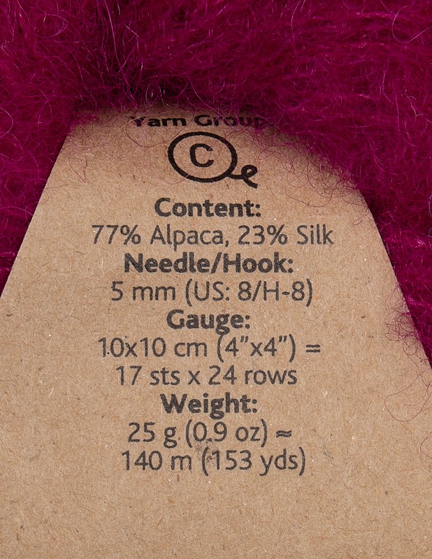 DROPS Alpaca Silk Brushed -neulelanka, 25g, 2e/kpl - Käsityö - 10105584649 - 1