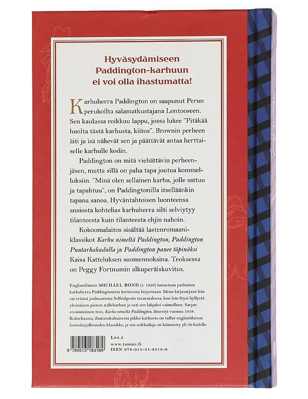 Paddington / karhuherran seikkailut 1-3 - Bond, Michael - Lastenkirjat - 10105584657 - 1