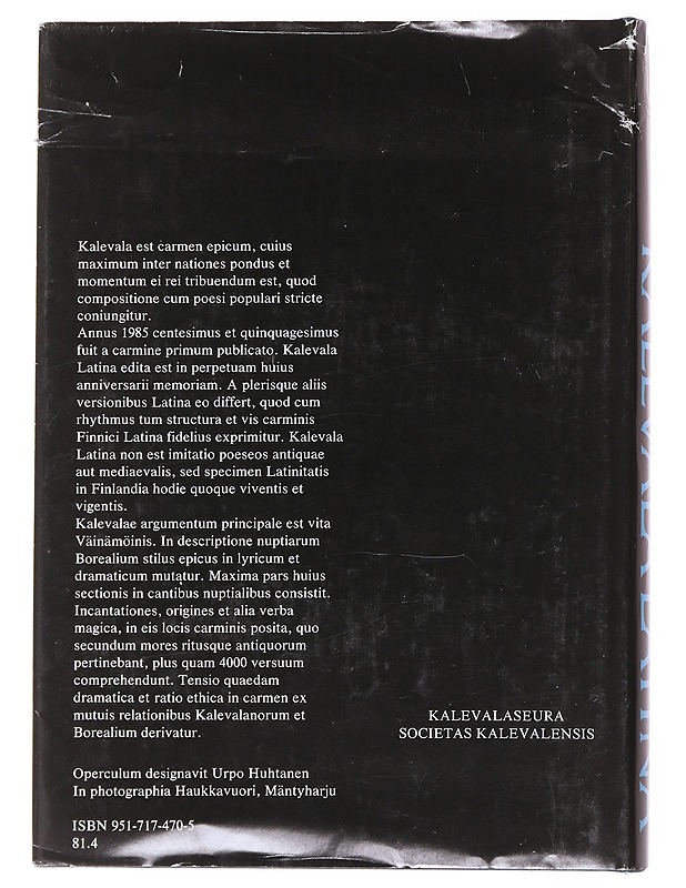 Kalevala latina - Romaanit ja novellit - 10105584665 - 1
