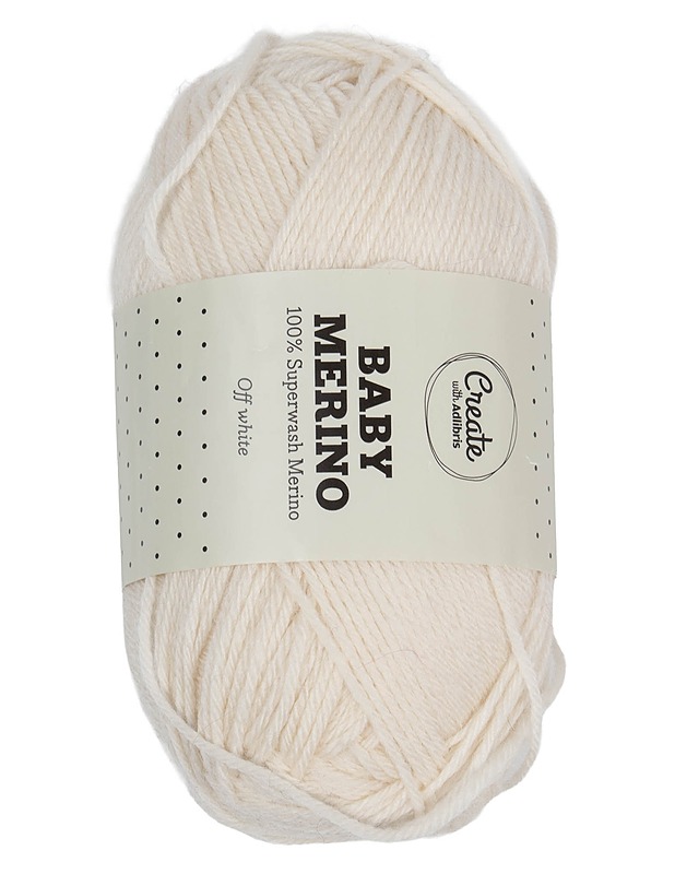 CREATE WITH ADLIBRIS Baby Merino neulelanka, 50g, 3?/kpl - Käsityö - 10105584671 - 0