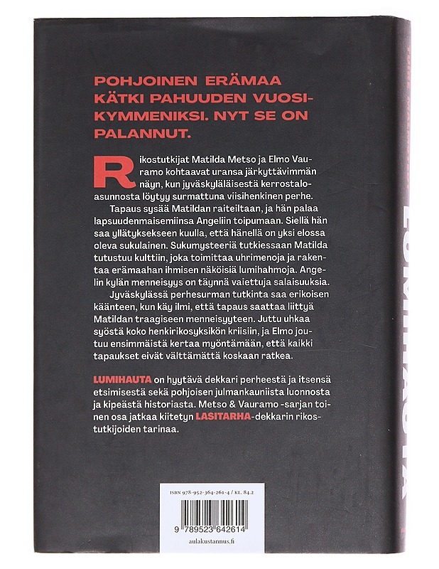 Lumihauta - Tuire Malmstedt - Jännitys ja dekkarit - 10105584687 - 1