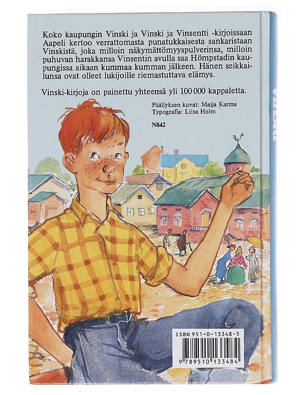 Vinski 1 ja 2 - Aapeli - Lastenkirjat - 10105584729 - 1