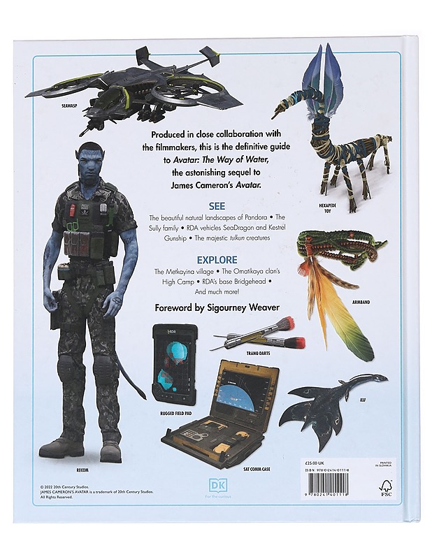 Avatar : the way of water : the visual dictionary - Berger, Zachary - Nuorten kirjat - 10105584742 - 1