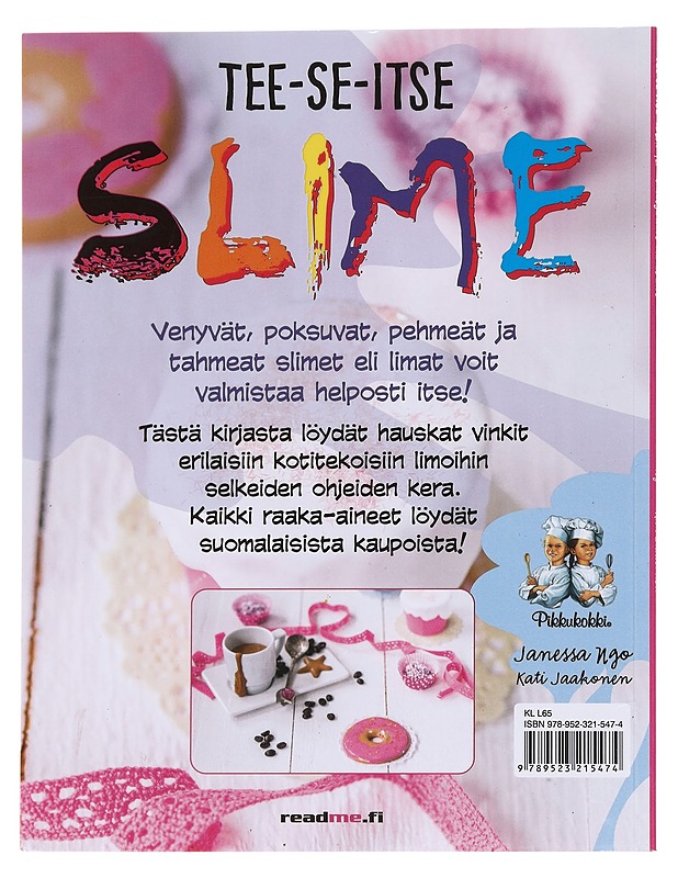 Tee-se-itse SLIME : limat ja löllöt, ihanat ällöt - Ngo, Janessa - Tietokirjat ja oppaat - 10105584752 - 1