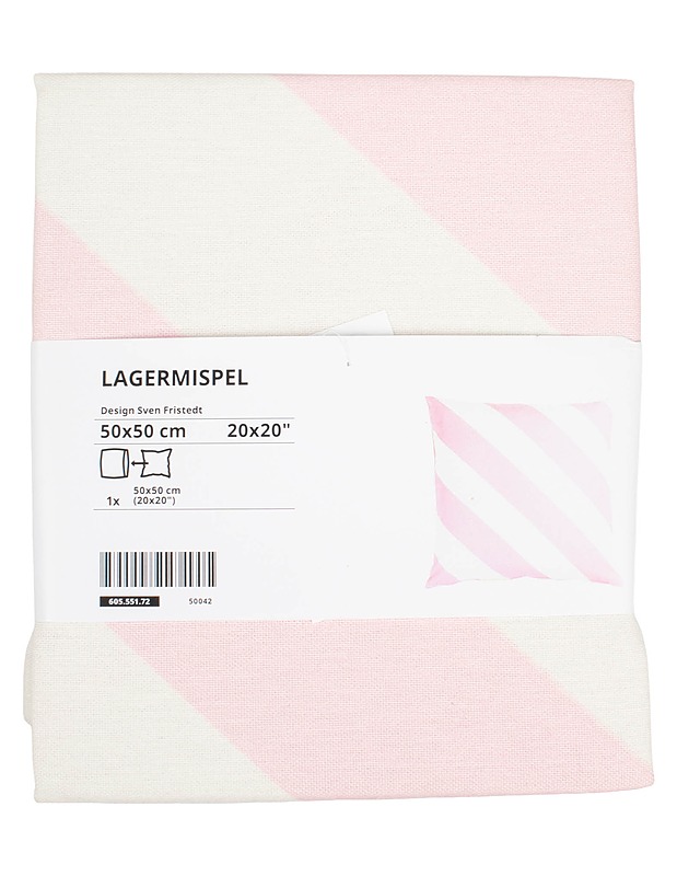 IKEA Lagermispel tyynynpäällinen, 50x50 cm - Muut kodintekstiilit - 10105584820 - 0