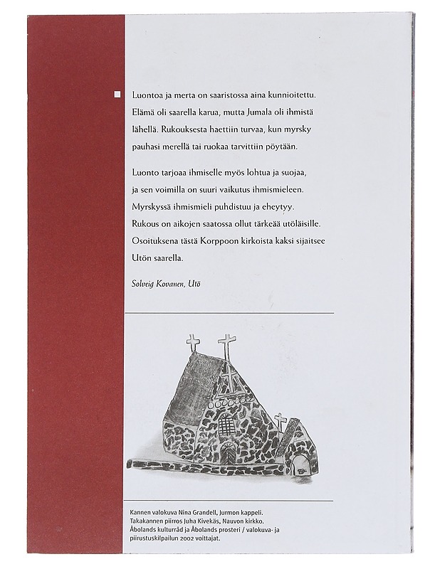 Turunmaan kirkot & kappelit - Björkgren-Vikström, Maria - Tietokirjat ja oppaat - 10105584837 - 1