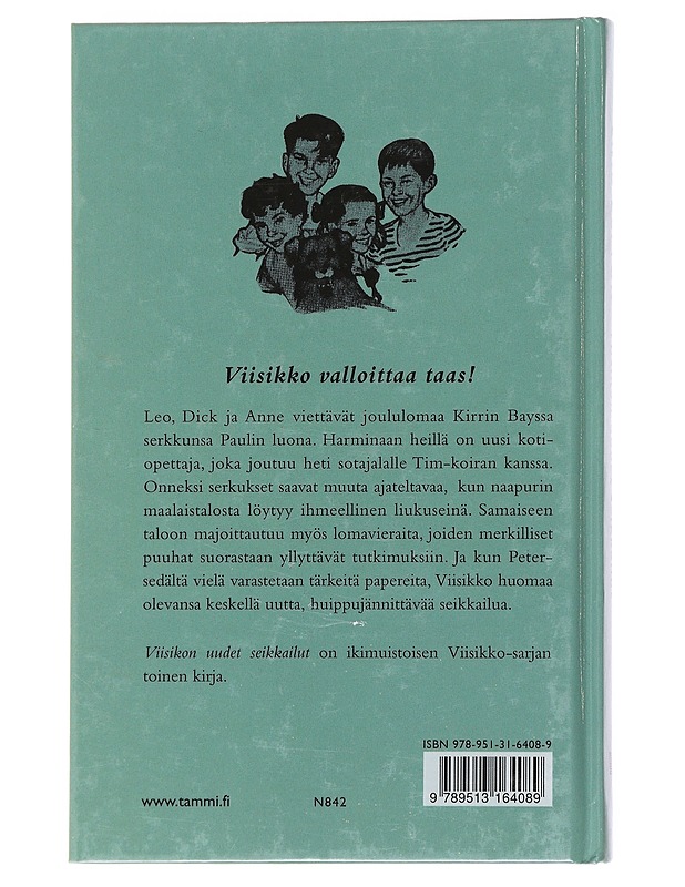 Viisikon uudet seikkailut - Blyton, Enid - Jännitys ja dekkarit - 10105584839 - 1
