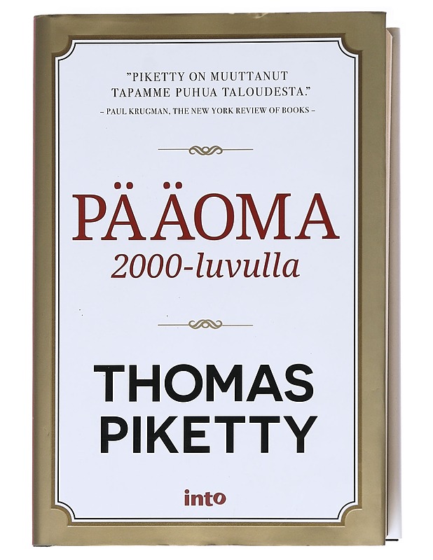 Pääoma 2000-luvulla - Piketty, Thomas - Historiakirjat - 10105584834 - 0