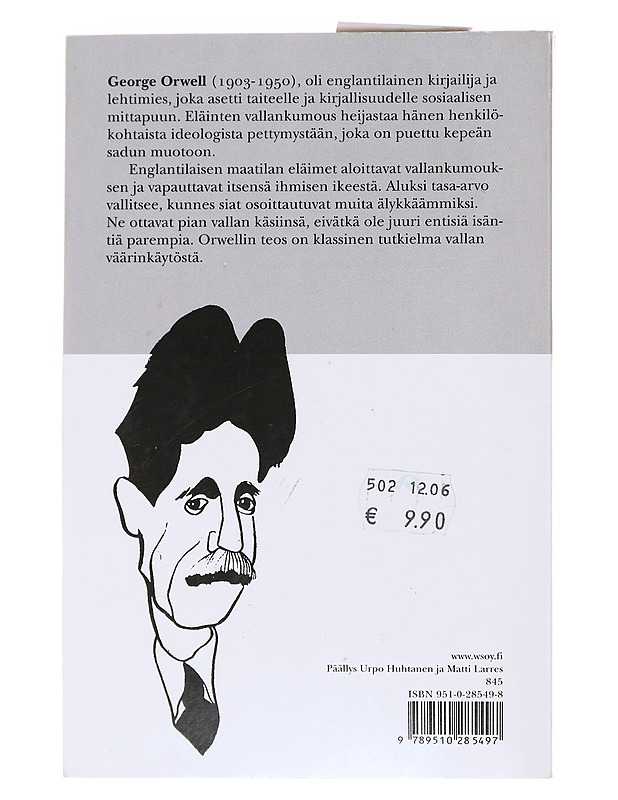 Eläinten vallankumous - Orwell, George - Romaanit ja novellit - 10105584842 - 1
