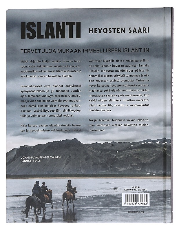 Islanti / hevosten saari - Vaurio-Teräväinen, Johanna - Tietokirjat ja oppaat - 10105584855 - 1