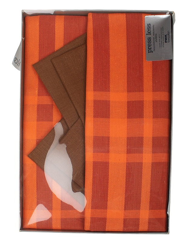 PMK Finncotton Pöytäliina + Servetti, 130x130 cm + 30x30 cm - Pöytäliinat - 10105584864 - 0