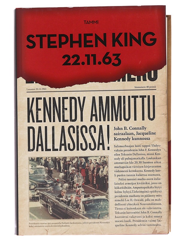 22.11.63 - King, Stephen - Fantasia- ja scifi - 10105584873 - 0