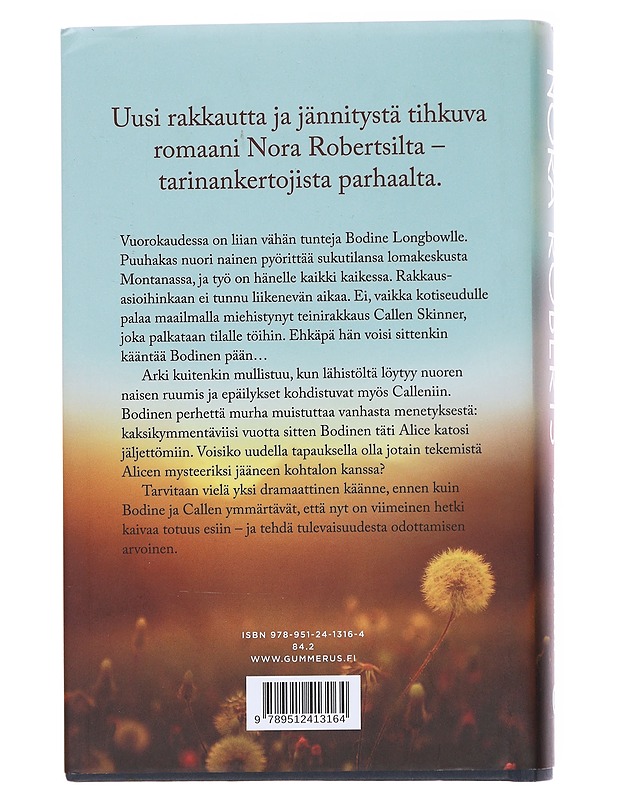 Kotiinpalaaja - Roberts, Nora - Romaanit ja novellit - 10105584929 - 1