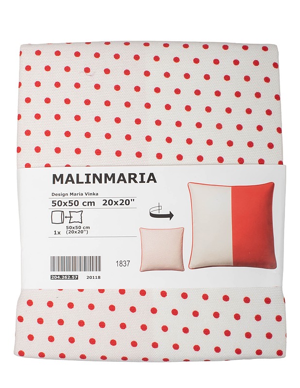 IKEA MALINMARIA tyynypäällinen, 50x50 cm - Liinavaatteet - 10105584928 - 0