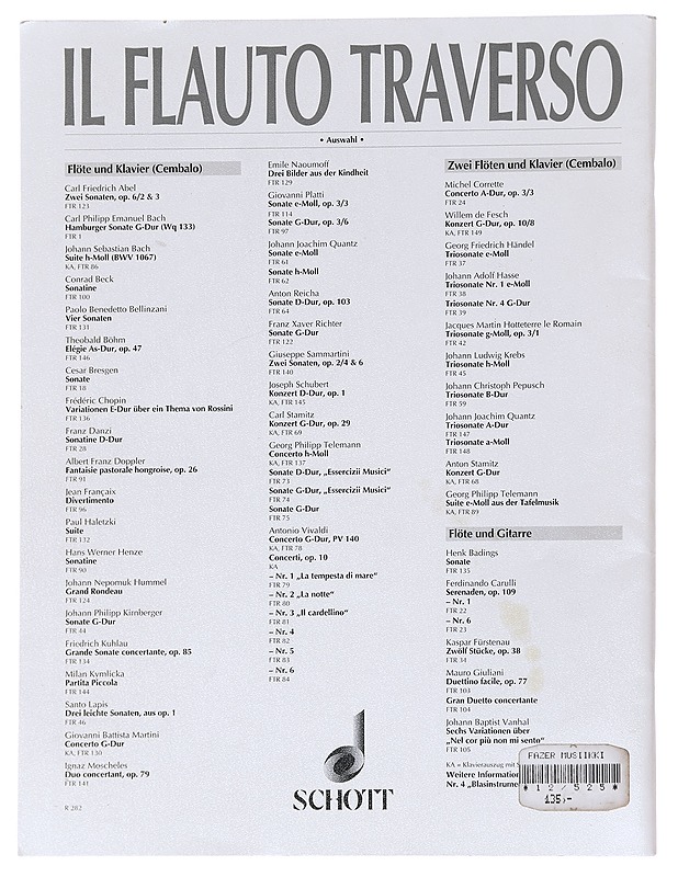 Il Flauto Traverso, Walter Zachert Melodische Übungen für Flöte - Walter Zachert - Tietokirjat ja oppaat - 10105584949 - 1