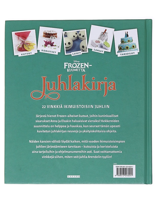 Frozen-kuumetta juhlakirja - Olafur Gunnar Gudlaugsson - Lastenkirjat - 10105584967 - 1