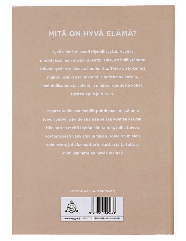 Voimana toivo - Maaret Kallio - Tietokirjat ja oppaat - 10105584972 - 1