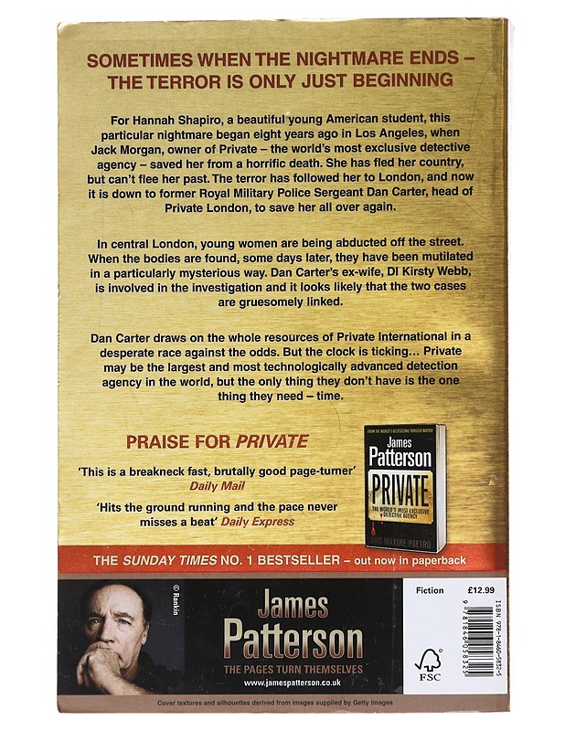 Private London - James Patterson - Jännitys ja dekkarit - 10105584984 - 1