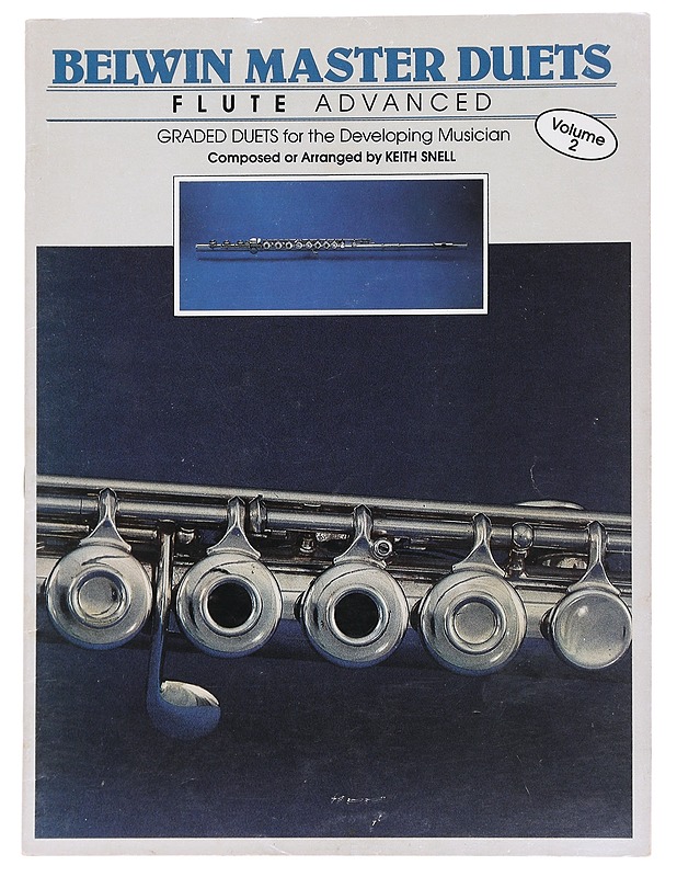 Belwin master duets, flute advanced Vol 2. : Graded duets for the Developing Musician - Keith Snell - Tietokirjat ja oppaat - 10105584991 - 0