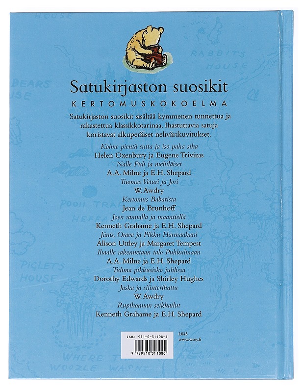 Satukirjaston suosikit kertomuskokoelma - Oxenbury, Helen - Lastenkirjat - 10105585018 - 1