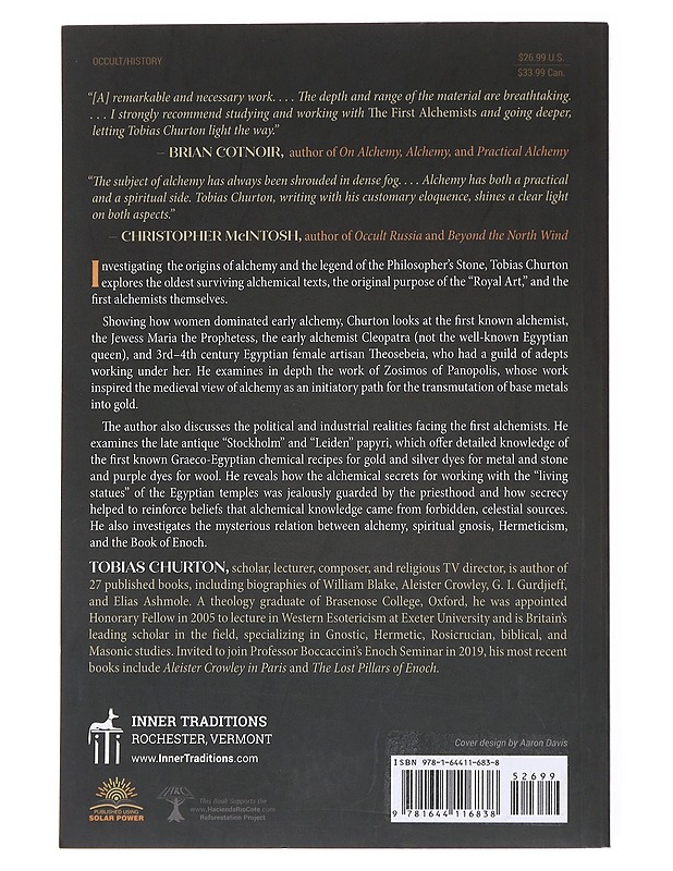 The first alchemists : the spiritual and practical origins of the noble and holy art - Tobias Churton - Tietokirjat ja oppaat - 10105585021 - 1