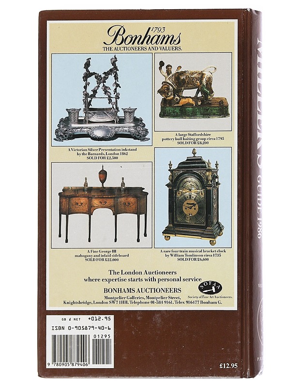 Miller's Antique Price Guide Professional Handbook 1986 - Martin & Judith Miller - Tietokirjat ja oppaat - 10105585065 - 1