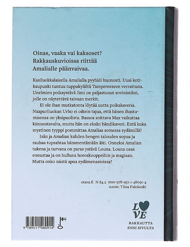 Amalia A ja kosmiset kiemurat - Briitta Hepo-oja - Romaanit ja novellit - 10105585101 - 1