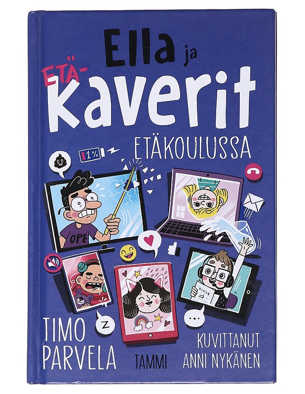 Ella ja kaverit etäkoulussa - Parvela, Timo - Lastenkirjat - 10105585115 - 0