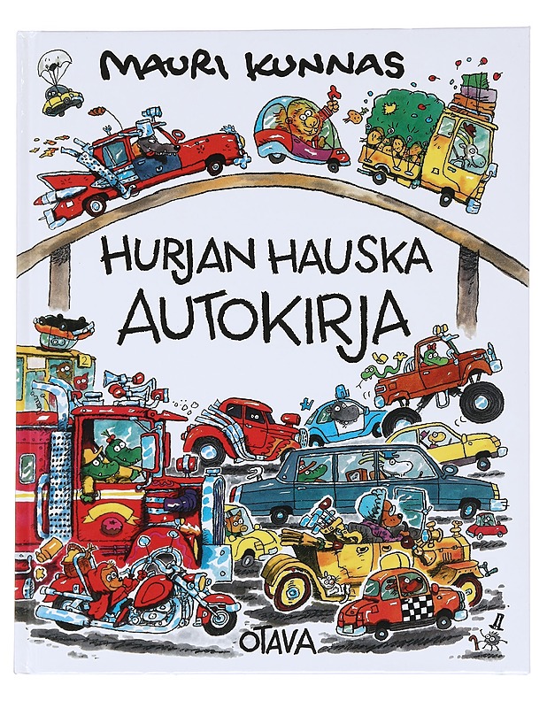 Hurjan hauska autokirja - Kunnas, Mauri - Lastenkirjat - 10105585120 - 0