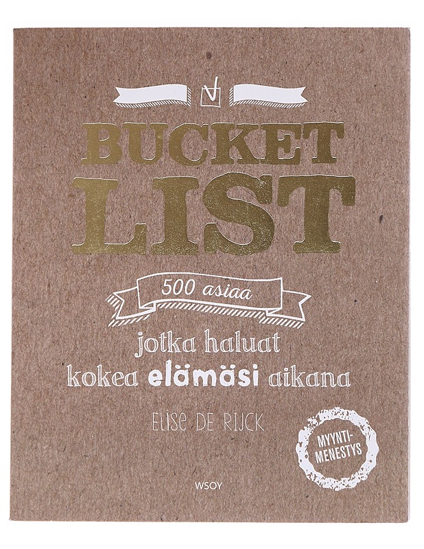 Bucket list - Rijck, Elise de - Tietokirjat ja oppaat - 10105585157 - 0