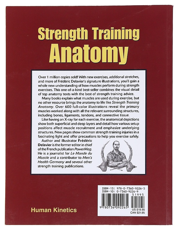 Strength training anatomy - Frédéric Delavier - Tietokirjat ja oppaat - 10105585172 - 1