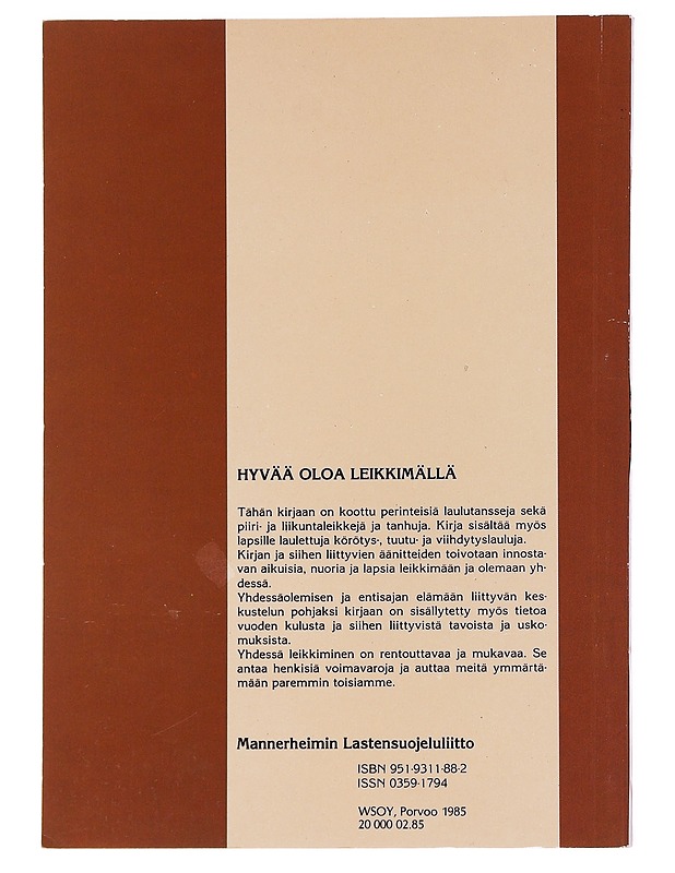 Lystiä leikkiä - Laaksonen, Liisa - Lastenkirjat - 10105585173 - 1