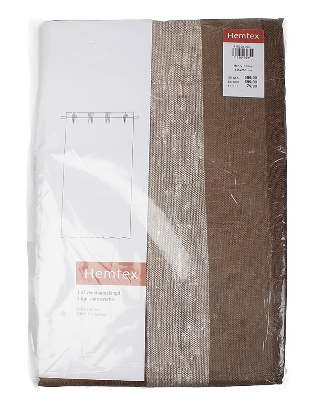 HEMTEX Valmisverho, 145x260 cm - Verhot ja kapat - 10105585187 - 0