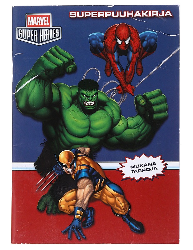 Marvel super heroes, Superpuuhakirja - Harrastekirjat - 10105585207 - 0