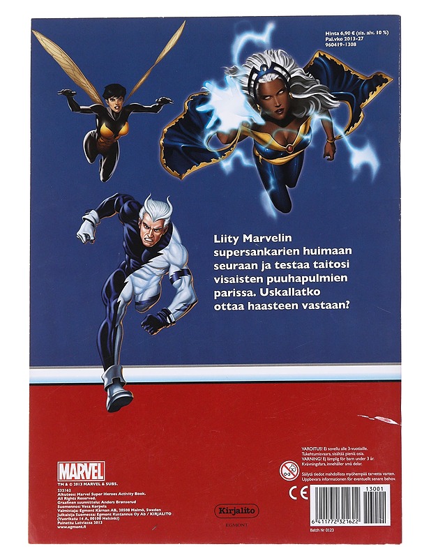 Marvel super heroes, Superpuuhakirja - Harrastekirjat - 10105585207 - 1