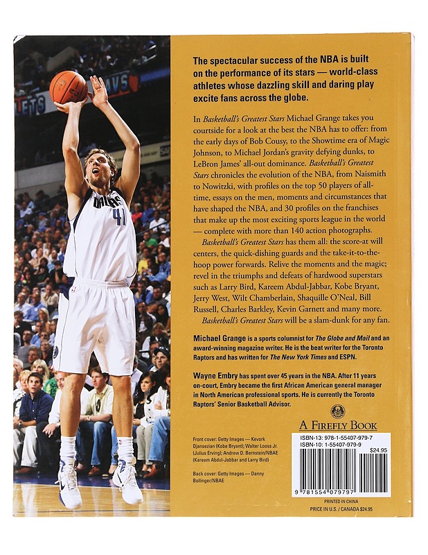 Basketball's Greatest Stars - Michael Grange - Tietokirjat ja oppaat - 10105585234 - 1