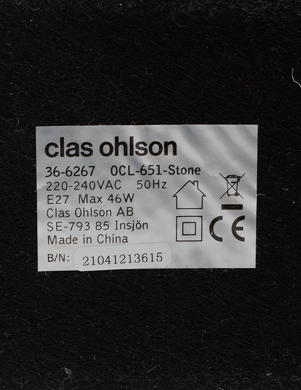 CLAS OHLSON Pöytävalaisin - Valaisimet - 10105585309 - 1