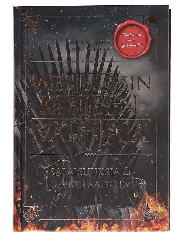 Westerosin kirjeenvaihtaja / salaisuuksia & spekulaatiota - Ahlroth, Jussi - Kirja lahjaksi - 10105585296 - 0