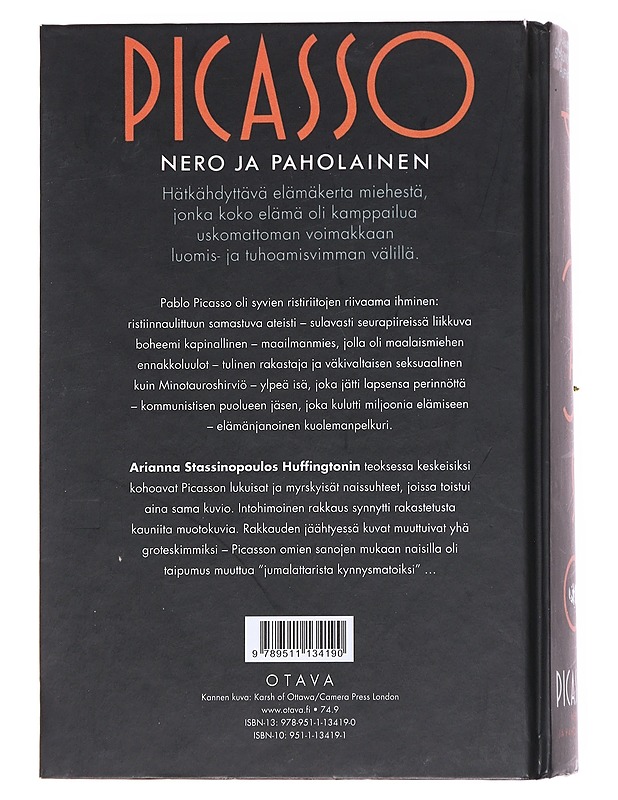 Picasso, nero ja paholainen - Stassinopoulos Huffington, Arianna - Tietokirjat ja oppaat - 10105585308 - 1