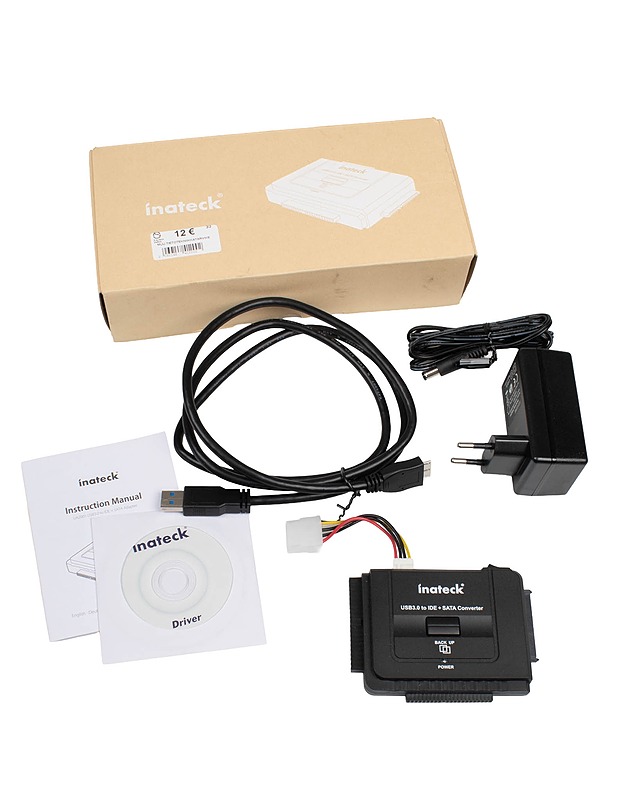 INATECK USB 3.0 - IDE/SATA -kiintolevyadapteri - Tietokoneet - 10105585316 - 0