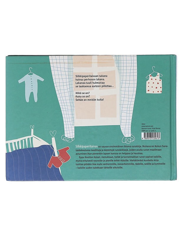 Silkkipaperitaivas : rakastamisrunoja vauvoille - Nuotio, Eppu - Lastenkirjat - 10105585346 - 1