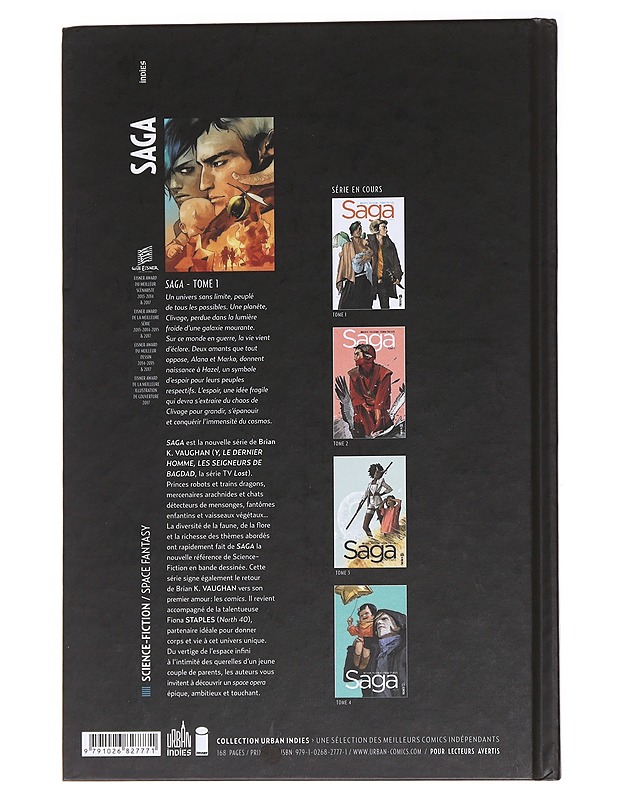 Saga, Tome I - Fiona Staples & Brian K. Vaughan - Sarjakuvat - 10105585363 - 1