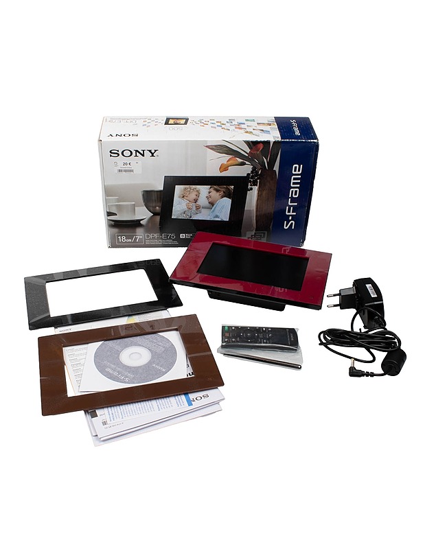 SONY Dpf-e75 digitaalinen valokuvakehys - Muu elektroniikka - 10105585396 - 0
