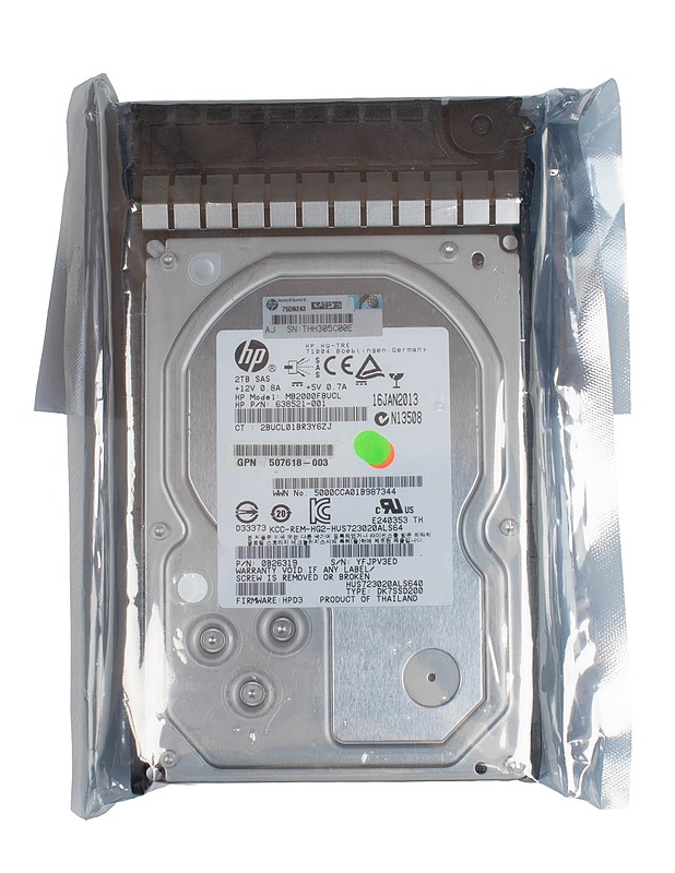 HP HDD kiintolevy SAS-väylään, 2 TB - Tietokoneet - 10105585397 - 0
