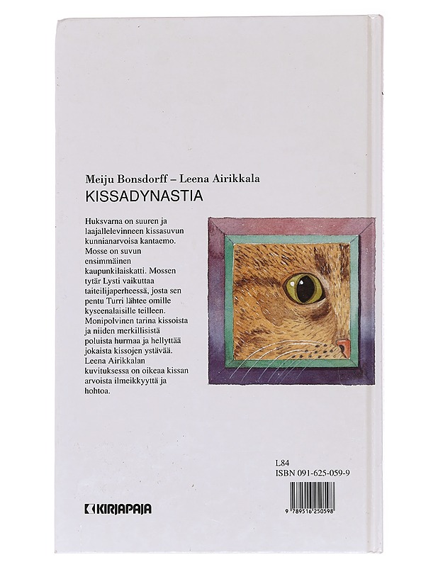 KISSADYNASTIA - MEIJU BONSDORFF - Lastenkirjat - 10105585422 - 1