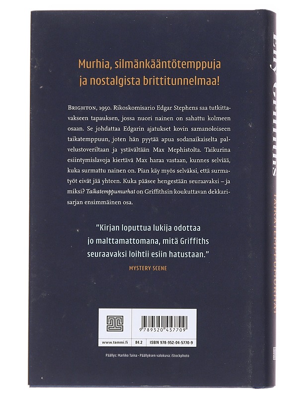 Taikatemppumurhat - Griffiths, Elly - Romaanit ja novellit - 10105585423 - 1