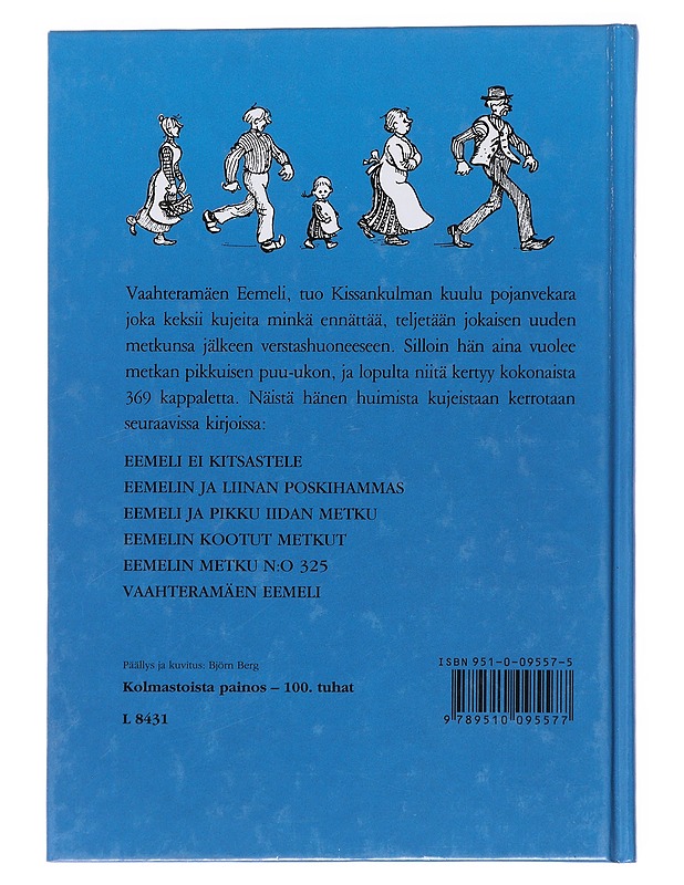 Vaahteramäen Eemeli - Lindgren, Astrid - Lastenkirjat - 10105585426 - 1