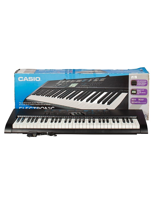 CASIO CTK-1200 -kosketinsoitin  - Soittimet - 10105585520 - 0