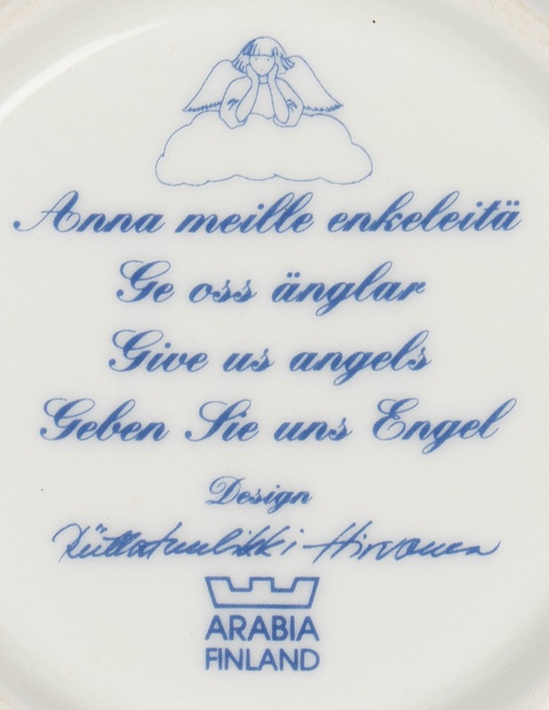 ARABIA Anna meille enkeleitä seinälautanen - Designsuosikit - 10105585539 - 2