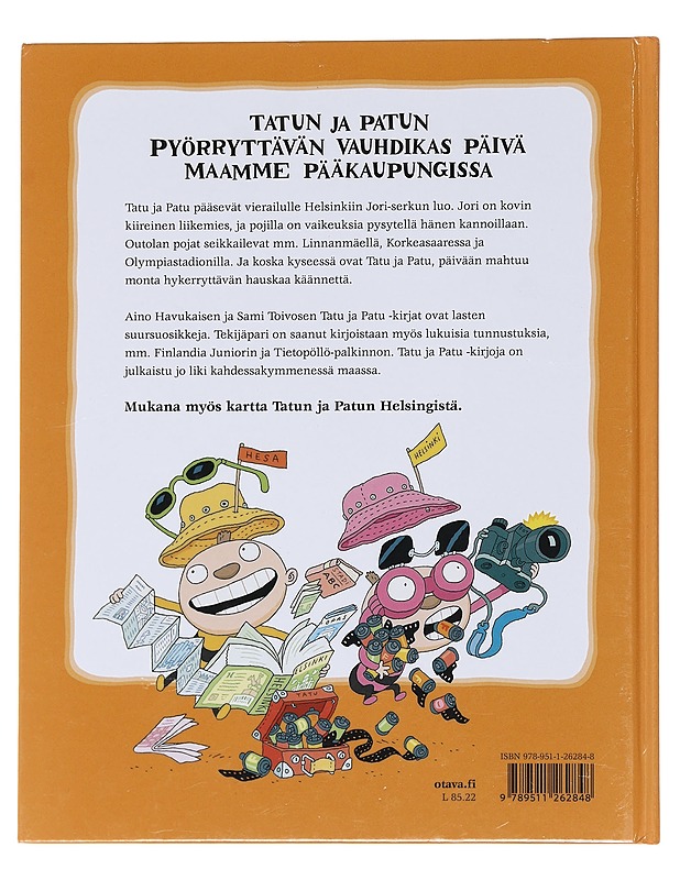 Tatu ja Patu Helsingissä - Havukainen, Aino - Lastenkirjat - 10105585545 - 1